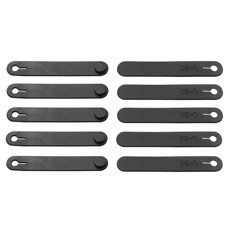 

Releasable Cable Ties Rubber Fastening Reusable Cable Tie for Motorbike Line