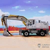 LESU Aoue Et30H 1/14 Hydraulic Wheeled RC Excavator KIT Metal Electric Remote Control Cars for Adults Pump Valve Light TH17216 2