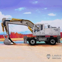 LESU Aoue Et30H 1/14 Hydraulic Wheeled RC Excavator KIT Metal Electric Remote Control Cars for Adults Pump Valve Light TH17216 2