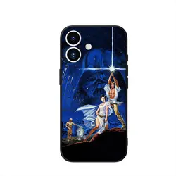 Movie Stars Wars Protective Phone Cover Featuring Iconic Characters - iPhone SE (2020) (1)