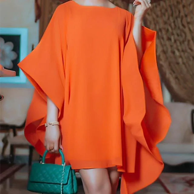 Lemongor Orange Dress: A Summer Symphony of Style and Versatility