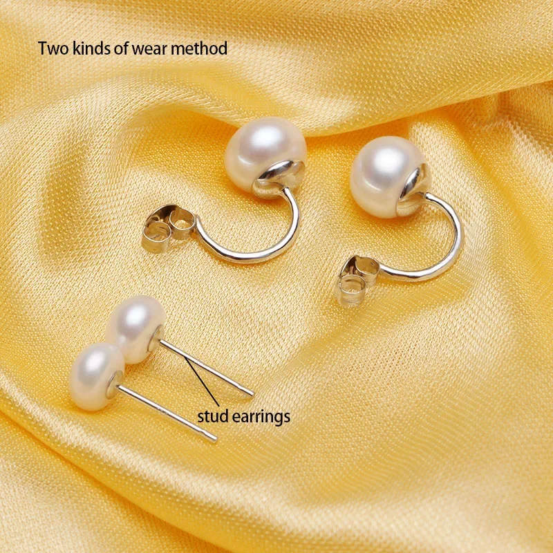 새로운 패션 보석 더블 진주 earings brincos 캔디 컬러 여성 pendientes 유행 스터드 귀걸이 뜨거운 귀걸이