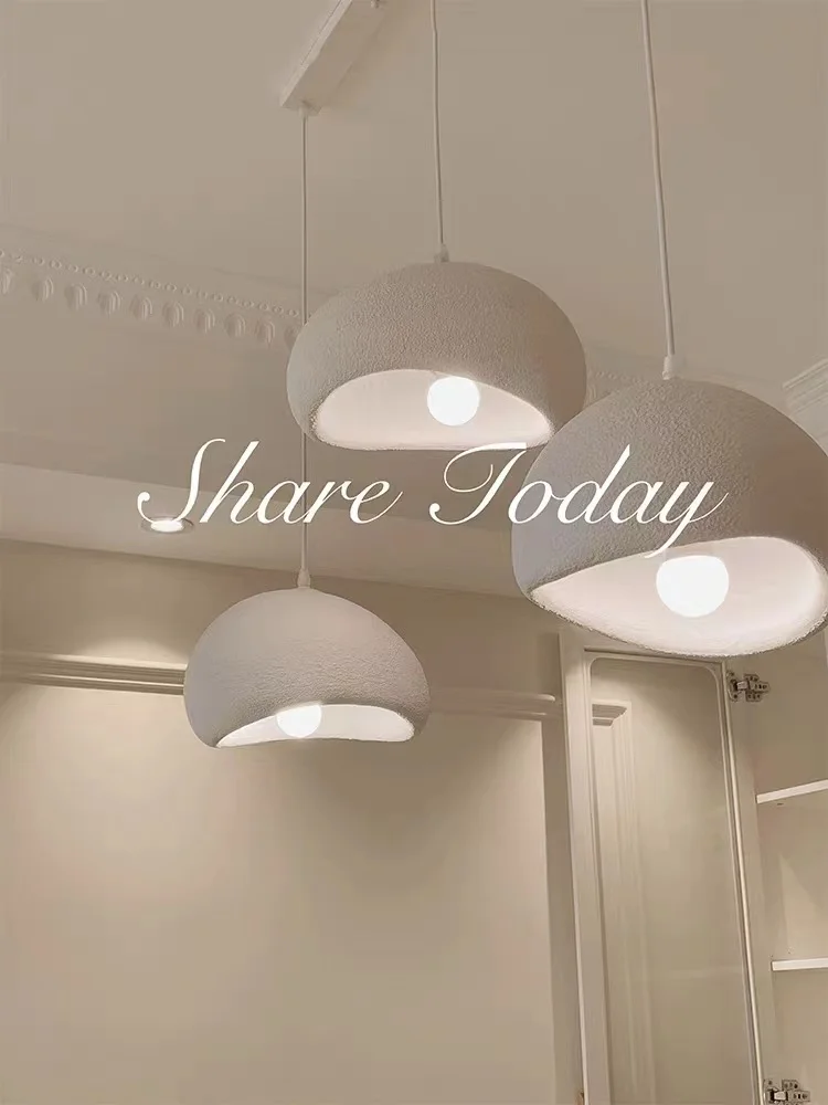 Pendant Lights Japanese Wabi Sabi Ceiling Chandelier Modern Minimalist Dining Living Room Bedroom Bar