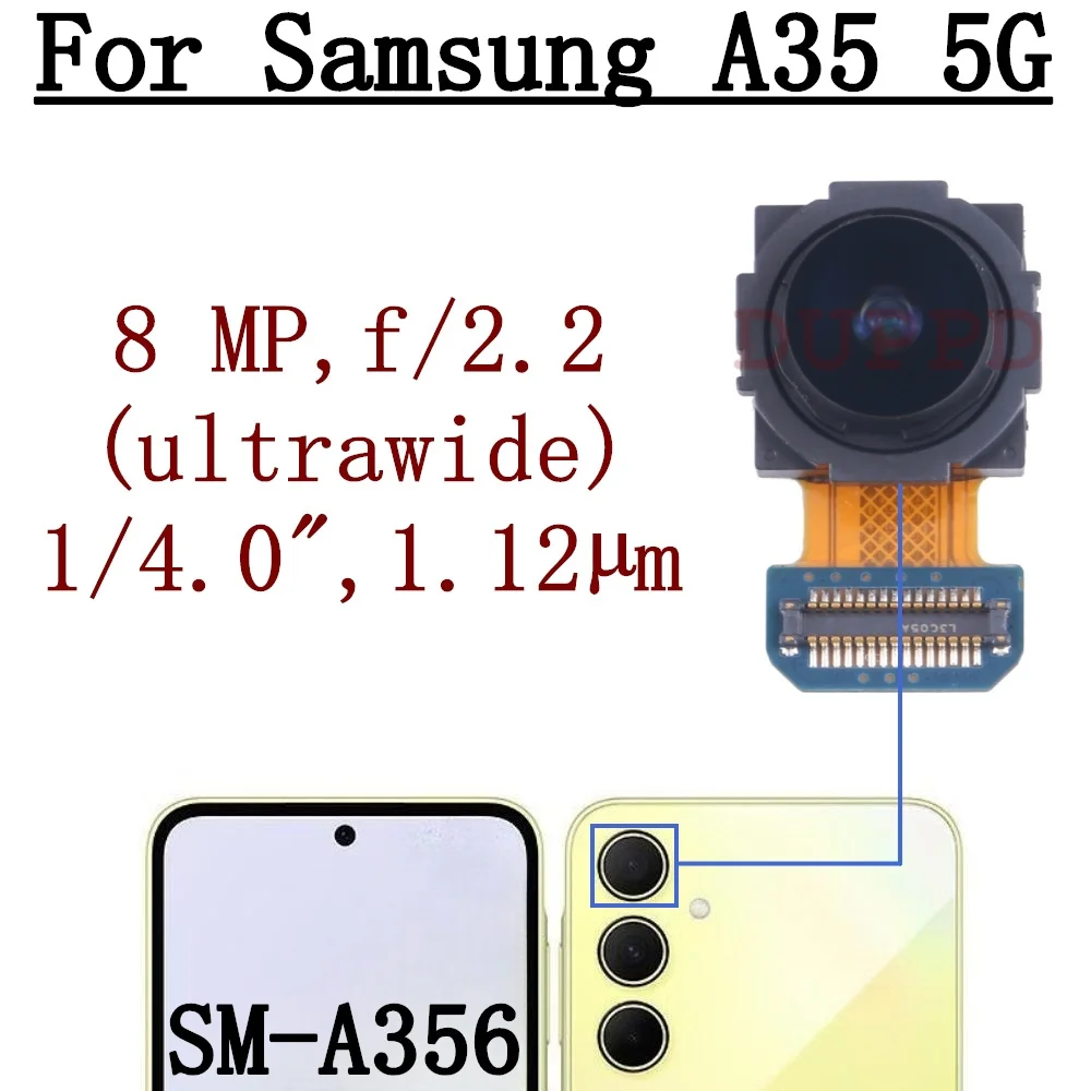 Front Rear Camera For Samsung Galaxy A35 5G SM-A356B A356E A356U