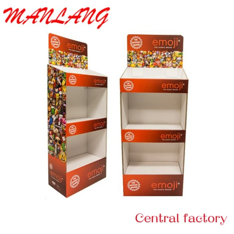 CustomCost-effective Paper Shelves Corrugated Box Cardboard Advertising Stands Toy Display For Retail