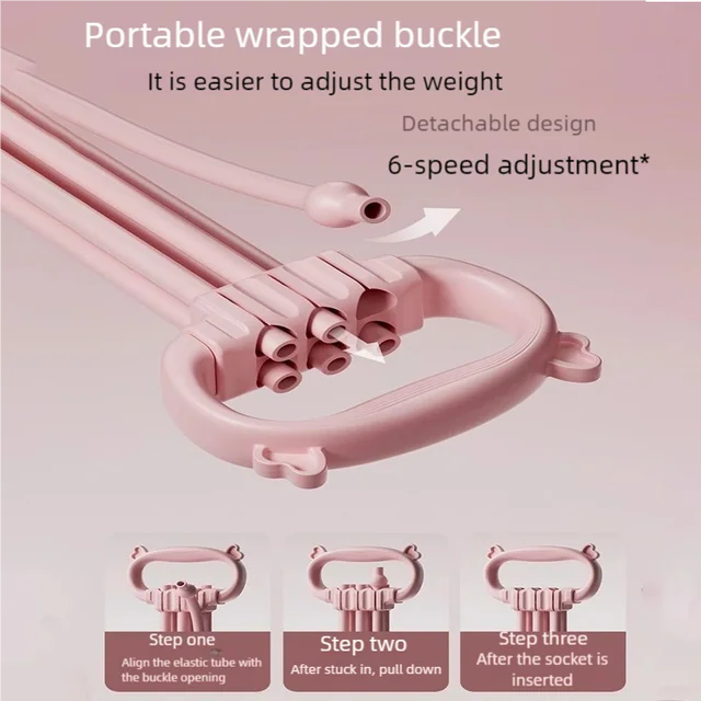 Stretch Strap Yoga 6 Ropes Adjusted Tensioner Yoga Tool Open Back Practice Shoulder Yoga Stretching Belt Elastic Stretch Band 5