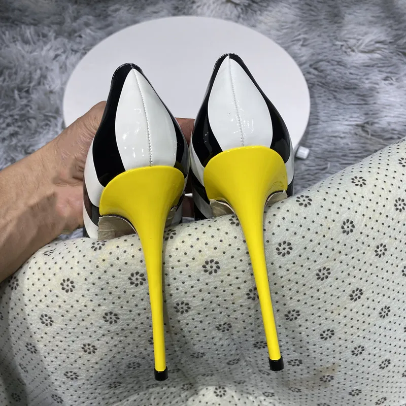 Qupid Neon Yellow & Animal Print Heels size 6.5 | Heels, Yellow animals,  Neon yellow