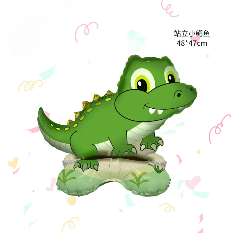 4D Standing Foil Inflatable Rocket Balloons Rocket Balloon Kids Outer Space Theme Birthday Party Decoration Boys Inflatable Toys