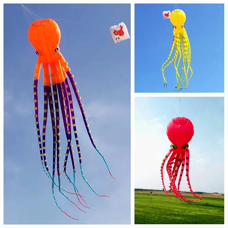 

free shipping 26m big kite octopus kite pendant inflatable kite for adults kite professional paragliding weifang kite factory