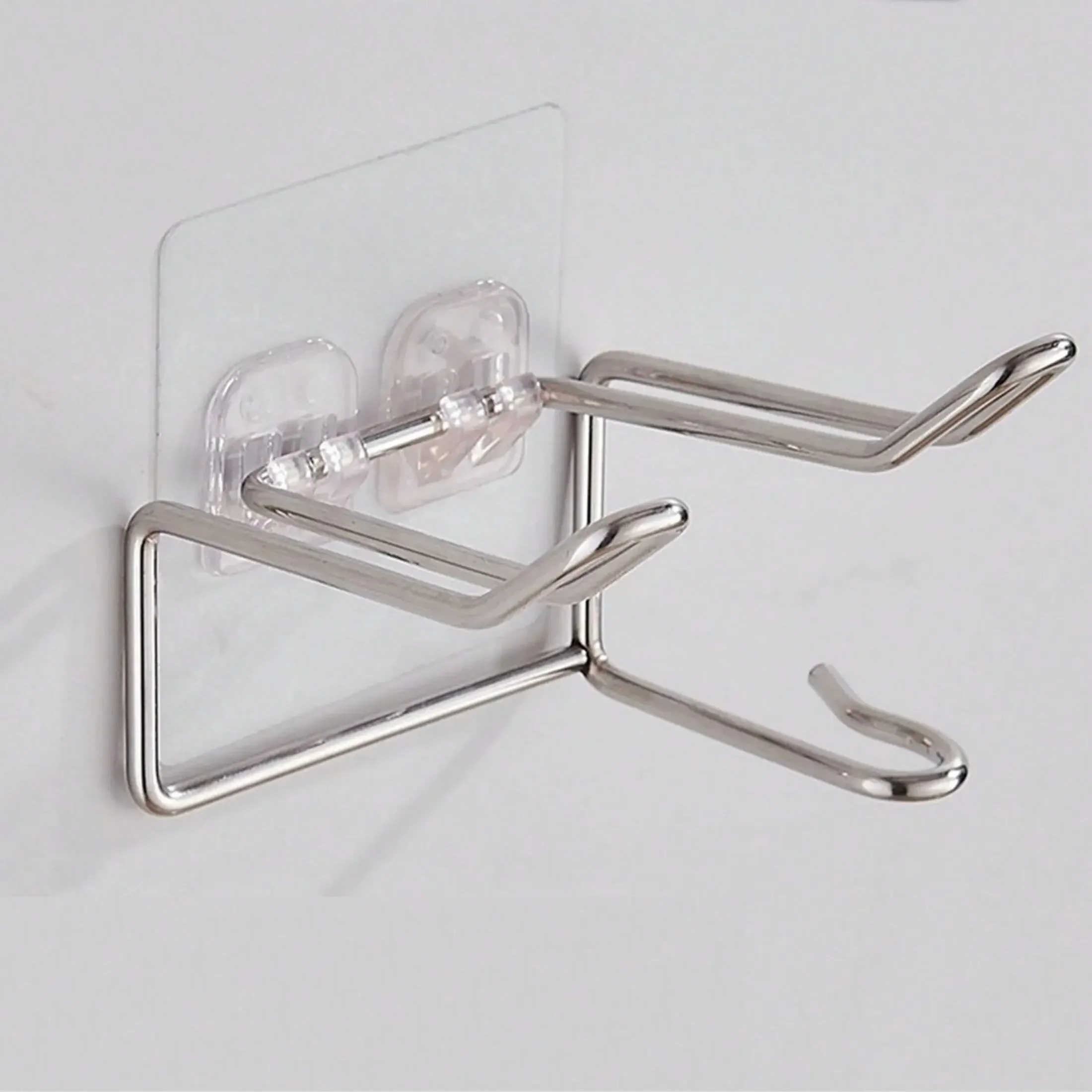 Hair Dryer Rack Stainless Steel Dryer Wall Hanging Storage Shelf