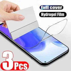 3 - Pack Hydrogel Film Screen Protector Set for Cubot KingKong Power