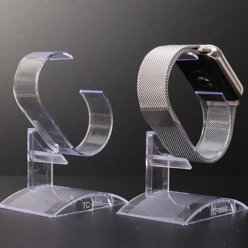 5/1PCS Watch Bangle Jewelry Display Holder Detachable Acrylic Clear Decorations Stand Retail Shop Showcase Bracelet Storage Rack
