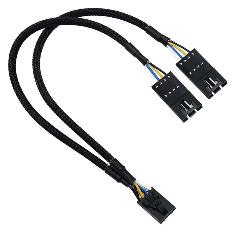 4 Pin Male To Female Fan RGB Splitter Cable For Corsair RGB HUB, Lighting Node Core And ICUE Commander CORE XT 4