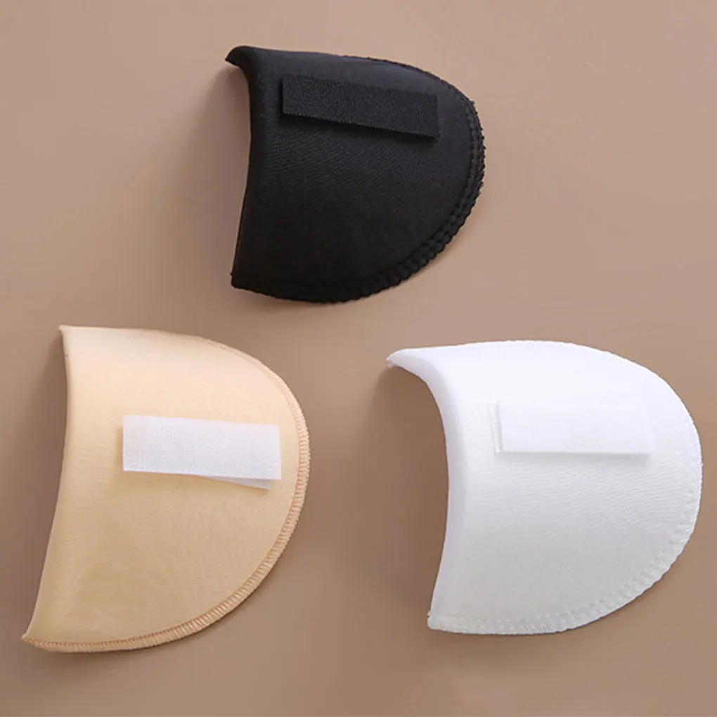 2pairs Soft Sponge Shoulder Pads for Clothes Detachable Assorted Color