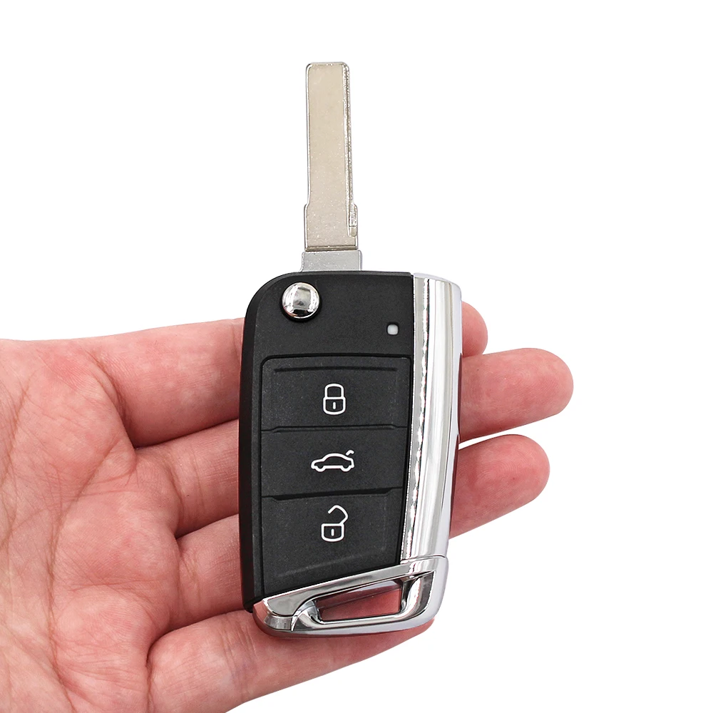 Flip Remote Key Shell adatto per HYUNDAI i20 i30 Flip Remote Key Fob 3 pulsan