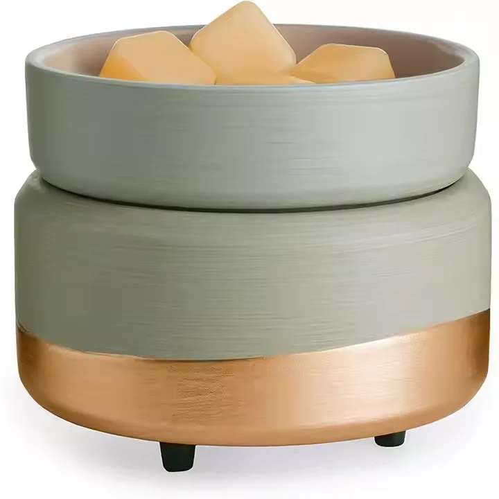 Multi-Function Wax Melt Warmer for Wax Cubes Candle Burner Fragrance Warmer Electric Ceramic Melt Burner