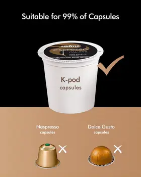 SIFENE Single Serve Coffee Machine, 3-in-1 Pod Coffee Maker for K-Pod Capsule, Ground Coffee, and Leaf Tea with 6-10 oz Cup Size 6