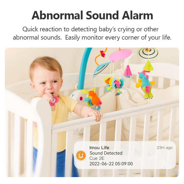 IMOU Indoor Big Save WiFi Camera Home CCTV Surveillance 360°PTZ Camera Auto Tracking Security Protection Family Pet Baby Monitor 5