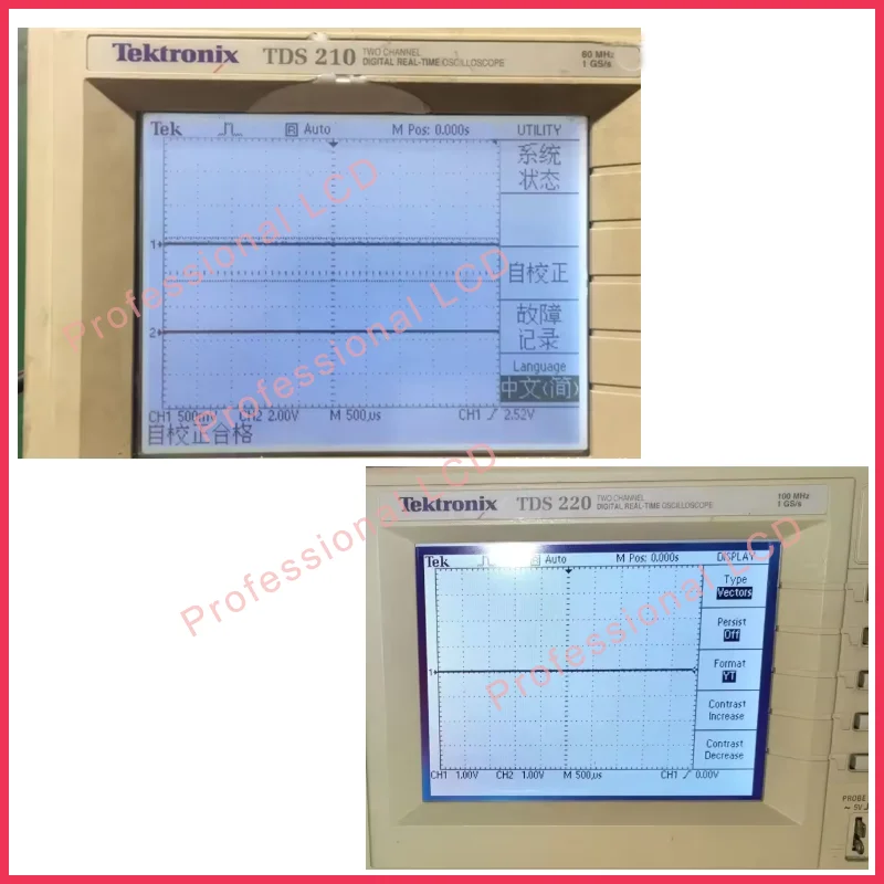 Tds Control Panel LCD For Tektronix TDS Oscilloscope Monitor TDS210 TDS220 1012 LM32P073 ...
