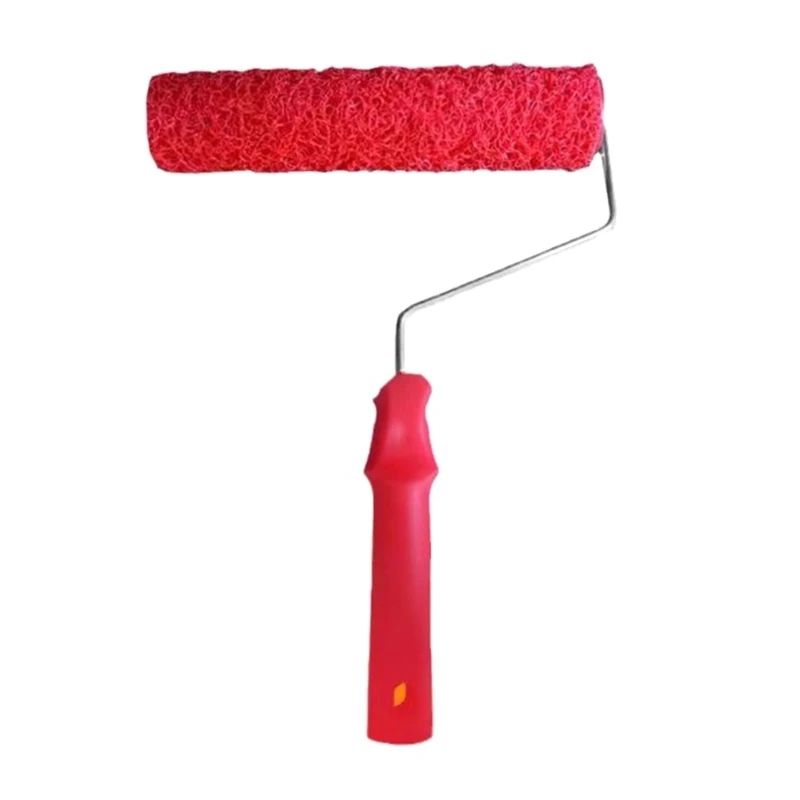 

Drywall Compound Roller Wall Brush Putty Roller Drywall Texture Brush for Covering Wall and Ceiling Surfaces Durable