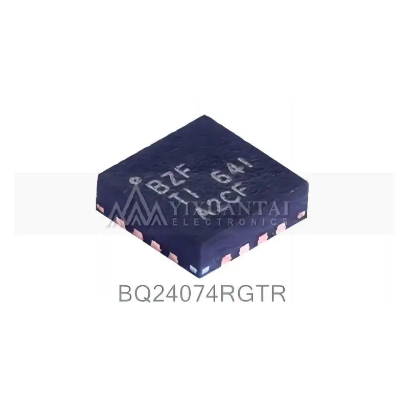 

10pcs/Lot BQ24074RGTR Linear Battery Charger Li-Ion/Li-Pol 1500mA 4.2V 16-Pin VQFN EP T/R New