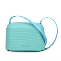 2024 AMbag Obag O bag Style O Pocket Waterproof Mini Candy Color with Leather Belt Strap Women Silica Gel Flap Handbag 1