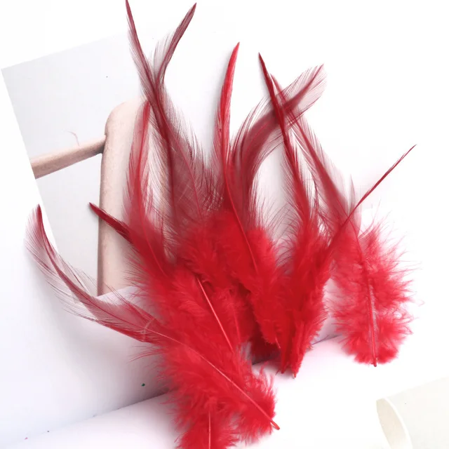50/100pcs 8-15CM Wholesale feather diy cat toys, colorful pheasant feather handicrafts, accessories and decorative materials 6