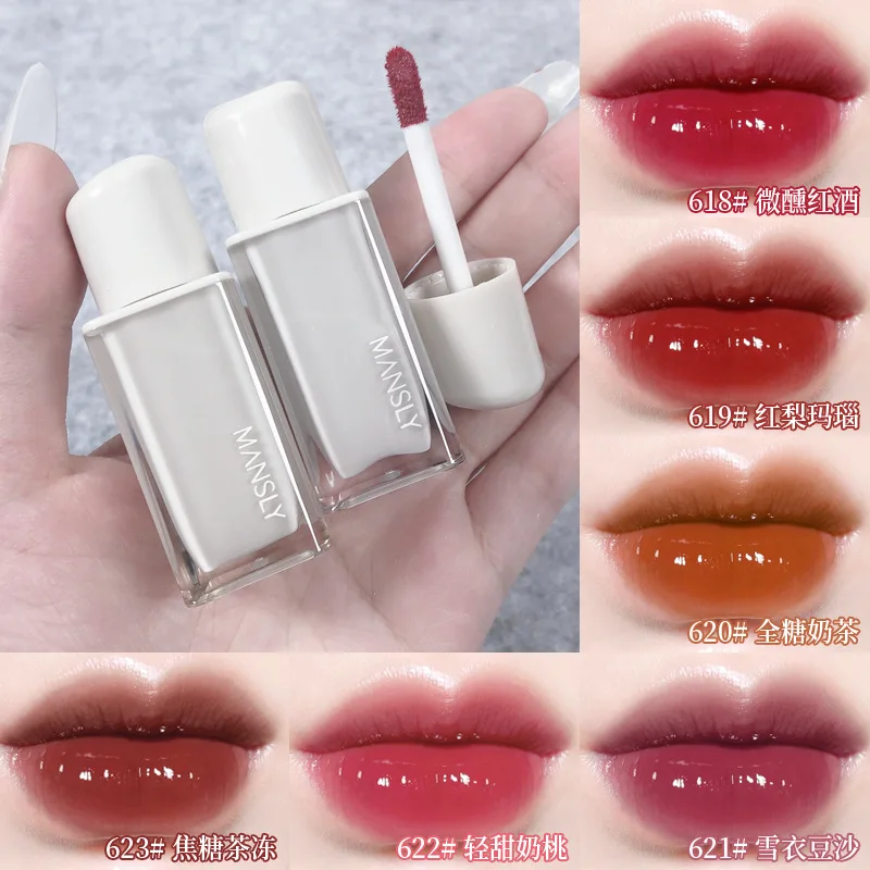 

Mirror Water Light Lip Lacquer Nourishing Moisturizing Long Lasting Color Rendering Silky Lipstick Beauty Lip Gloss Makeup