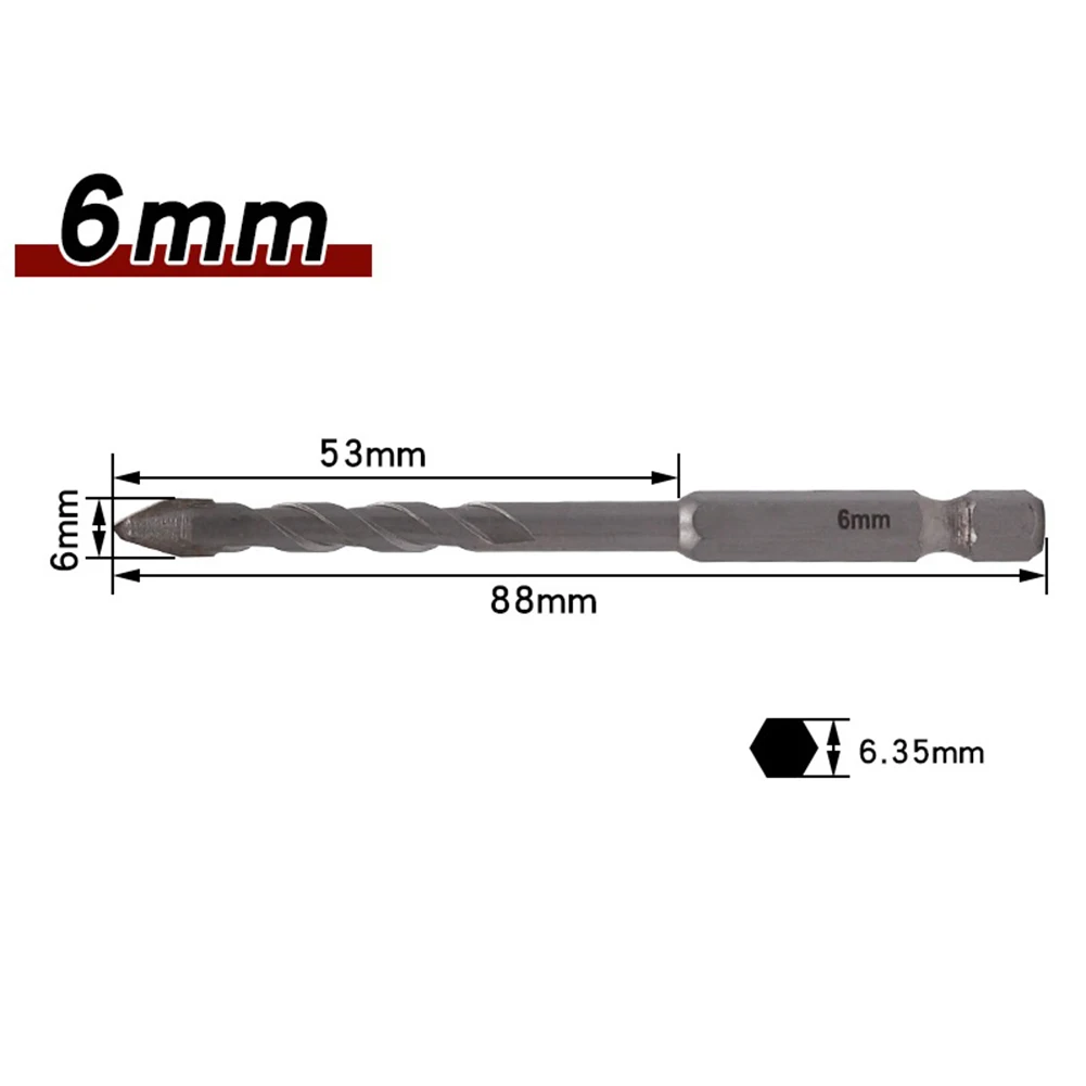 

6-12mm Multifunction Drill Bit Eccentric Drill Crooked Head For Drilling Tile Drill Bits Workshop Equipment Power Tools
