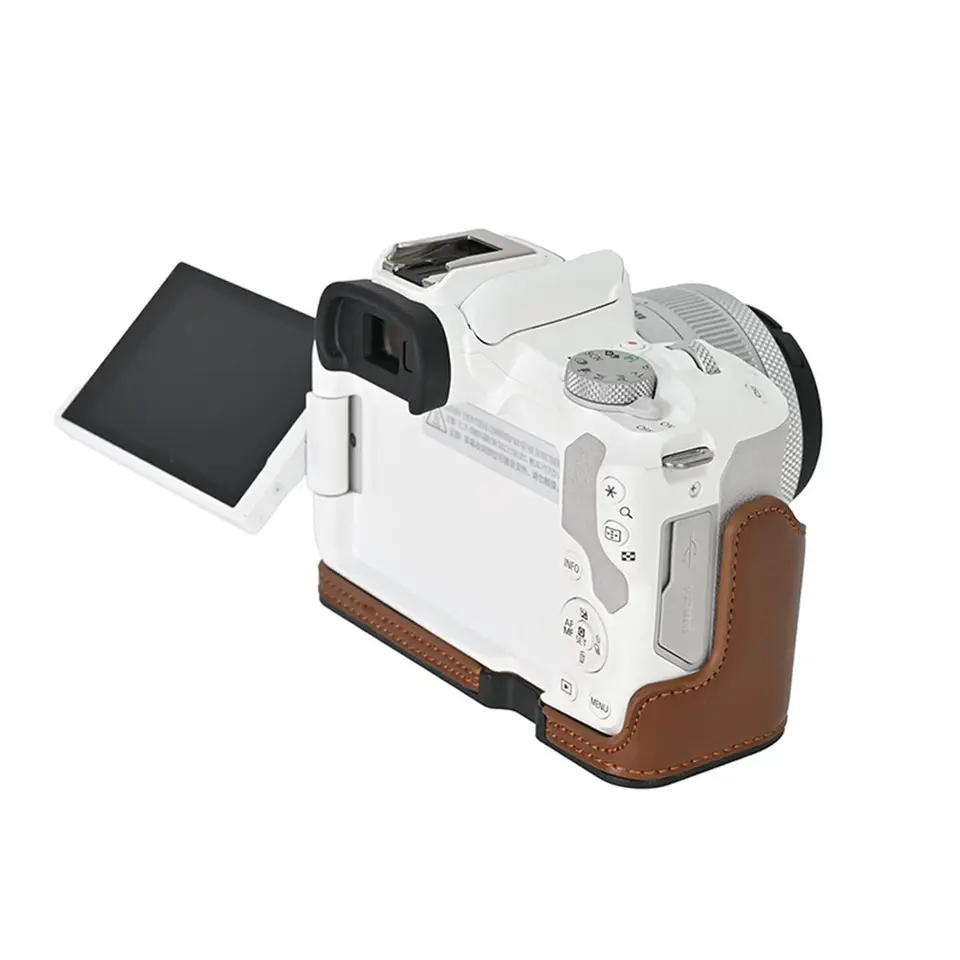 キヤノン EOS R50 (レンズ 18-45 ミリメートル) R100 ケースレザー