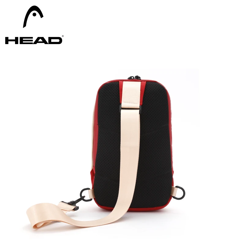 HEAD Waterproof Chest Sling Crossbody Bag for Men/Women,Anti Theft Tactical Shoulder Purse for Travel/Sport/Cycling/Trip/Outdoor