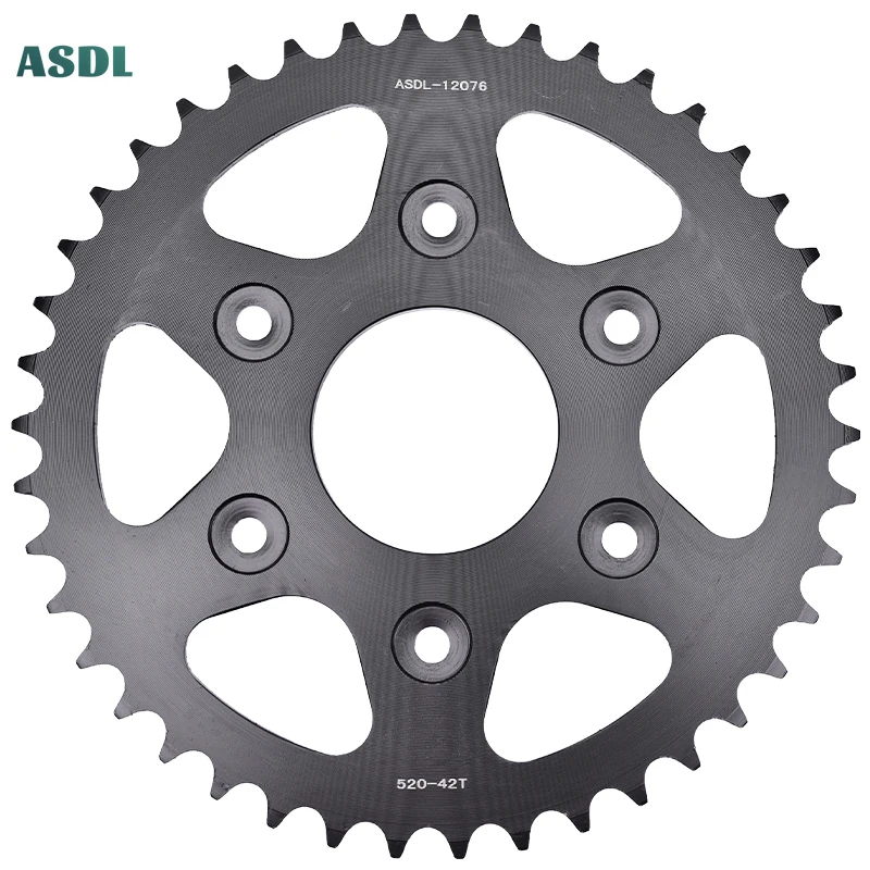 

520 42T 45T Rear Sprocket 200 Duke 15-20 200 RC 401 Svartpilen 125 Duke 20-21 390 Duke 13-20 390 RC 14-19 For KTM For Husqvarna