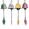 Lucky Temple Clear In Wind Chimes Single Leaf Hanging Bell Home Accessories Metal Wind Chime Iron Wind Decoration Ornament 6