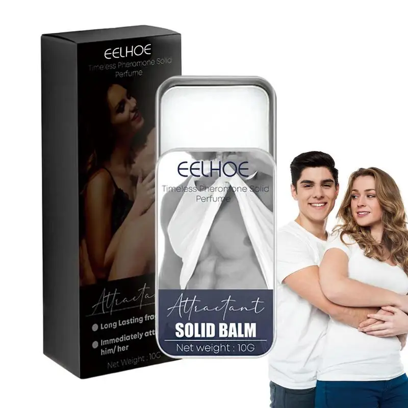

Solid Balm 10g Pheromone Solid Perfume For Men Women Lady Female Long Lasting Fresh Flower Fragrance Deodorant Antiperspirants