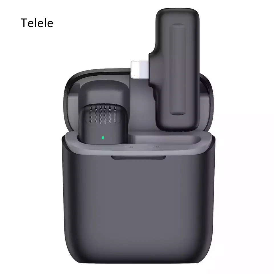 Microfone de lapela sem fio Telele