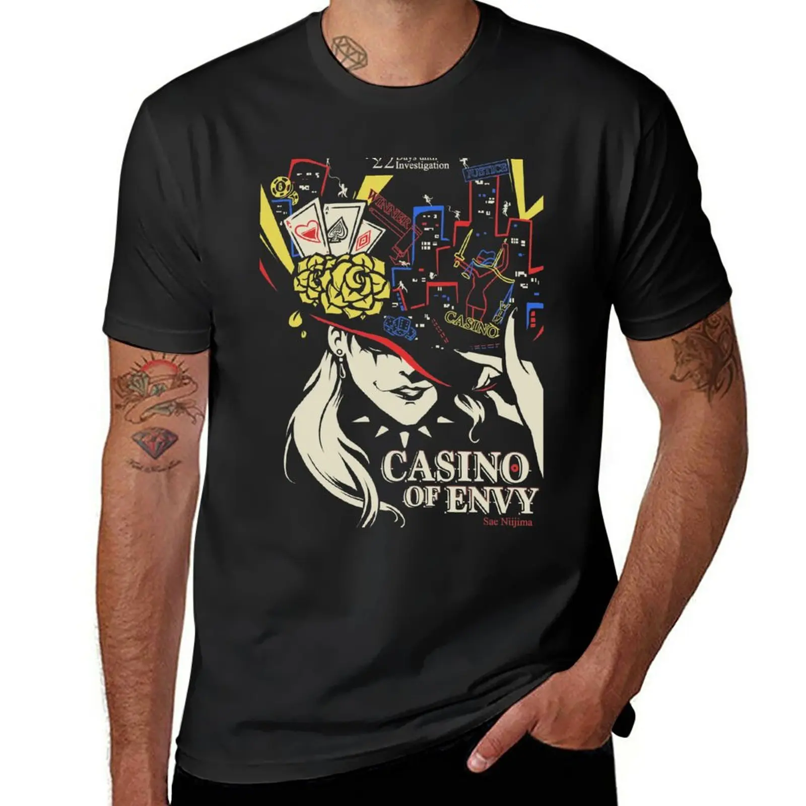 

New Casino of Envy T-Shirt quick drying shirt t-shirts man mens clothing