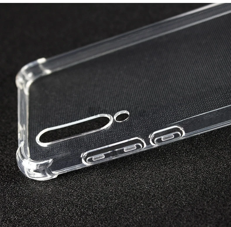 Crystal Clear Soft Silicone Protective Case - Transparent Slim Cover