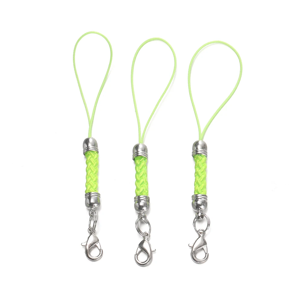 Versatile Keychain Rope Set with Lobster Clasp and Jump Rings for Crafting and Jewelry Making