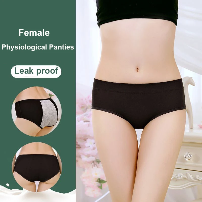 Slip Incontinenza Donna A Vita Alta - Assorbenti, Tenuta Stagna, Lavabili Riutilizzabili, Taglie Forti, Per Mestruazioni E Perdite