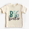 Big Brother Littler Sister Printed Kids Shirt Summer Sibling T-shirt Tops Boys Girls Short Sleeve Tee Clothes Child Retro Outfit 5