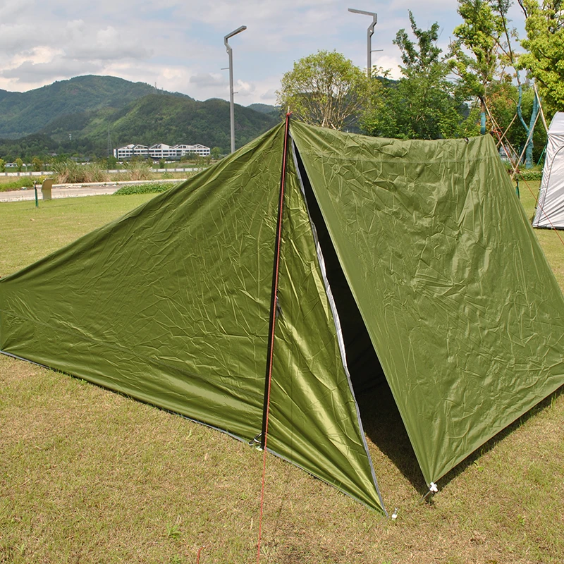 Outdoor Ultralight Camping Tent, A- frame Shelter, Sun