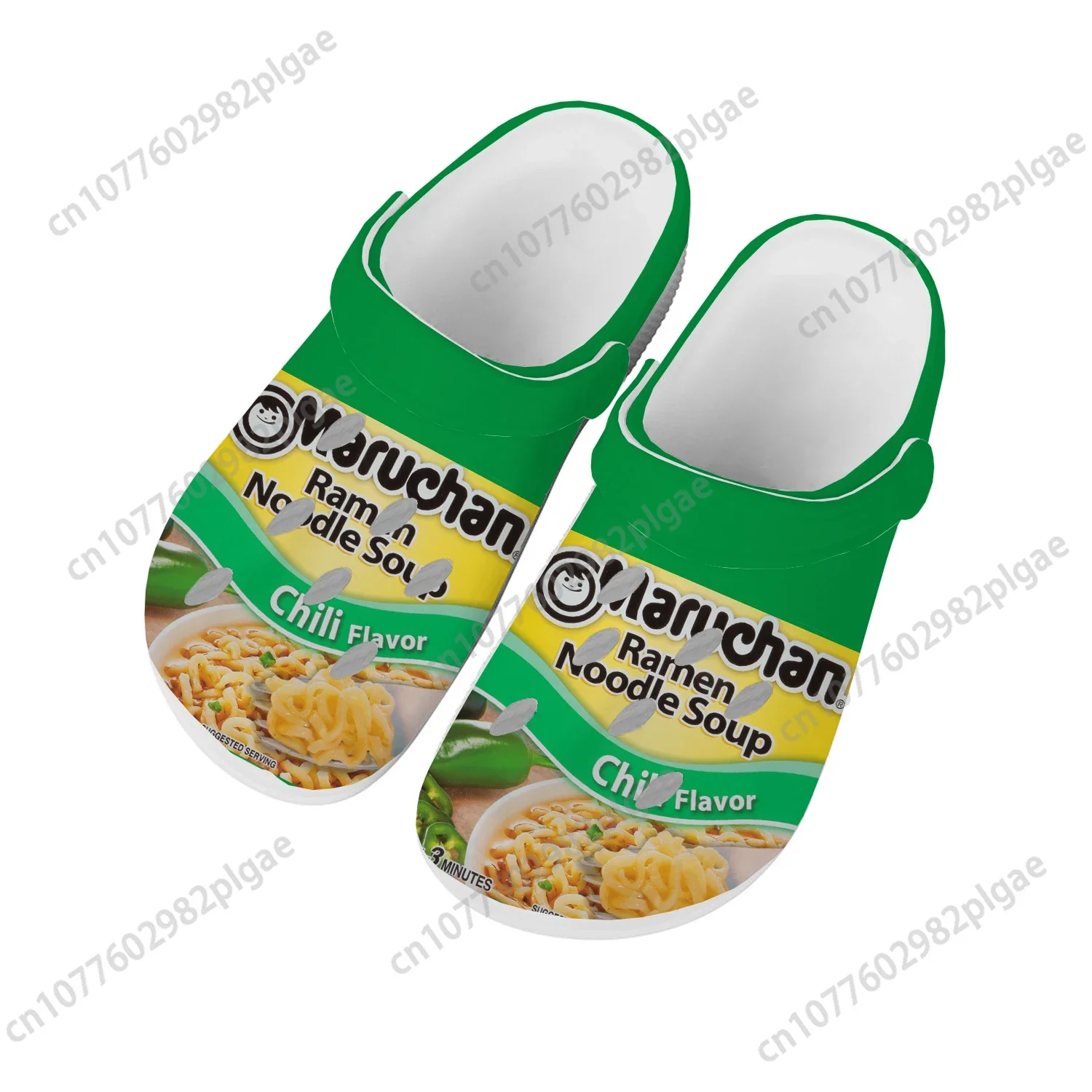 Funny Maruchan Ramen Noodles 3D Print Men Women Clogs Slippers Kid Shoes EVA Ligtweight Sandals Summer Beach Outdoor-1