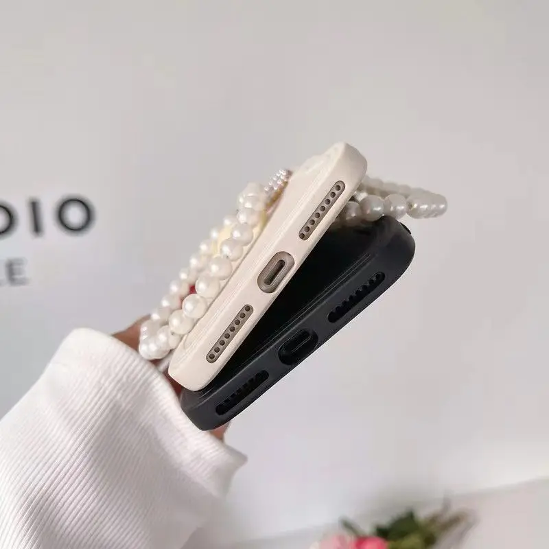 Cute 3d Bear Wave Liquid Silicone Phone Case For Samsung Galaxy_voghion.com