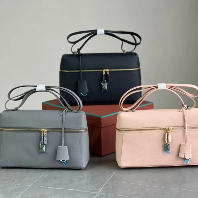 

Новейшая сумка для ланча 27, дополнительная сумка из итальянской воловьей кожи с зернистой поверхностью, женская сумка через плечо высокого качества