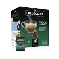 Кофе Lollo Passione Espresso, капсулы Dek Blend-200 (2x100) — совместимые с бытовыми машинами Nespresso * — изображение 4