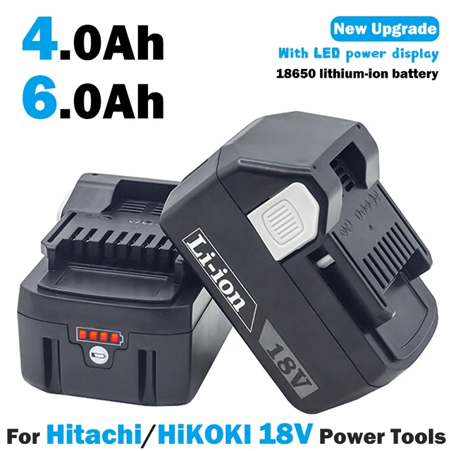 リチウムイオン電池,18V,4Ah/6Ah,電動工具用,hitachi/hikoki,Bsl1830 ...