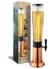 Beer tower drink dispenser with Pro-Pour faucet and freezer tube to keep drinks cold, perfect for parties and game days 1