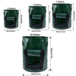 Garden Grow Bags for Vegetables - Durable and Versatile Planting Containers (1PC)