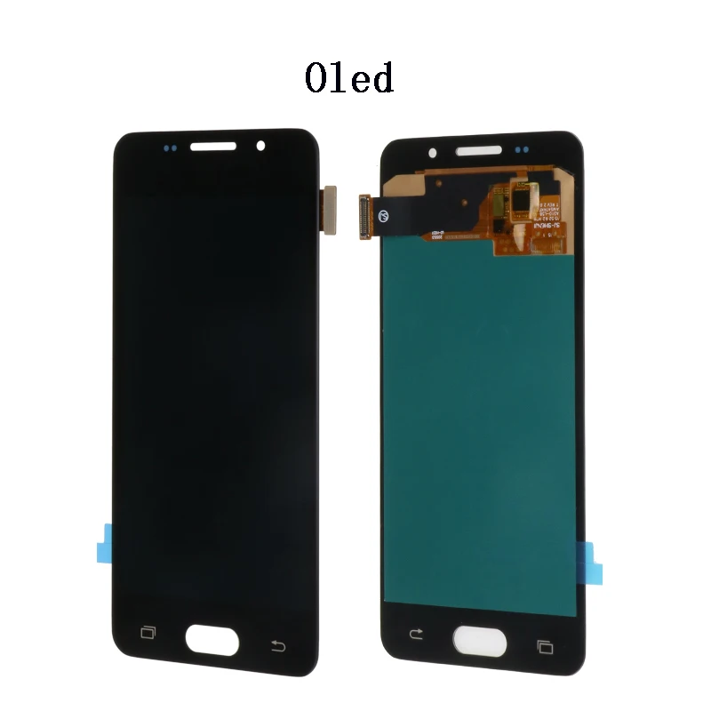 삼성 A3 2016 A310 A310F A3100 터치 스크린 디지타이저 어셈블리 용 슈퍼 AMOLED 4.7 인치 디스플레이