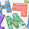 Educational Wooden Alphabet Number Puzzles for Kids ABC Sight Words Learning Animal Puzzles STEM Preschool Toys Gifts for Kids 4